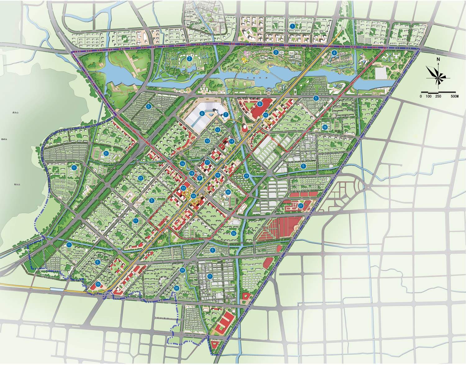 台州市商贸核心区城市设计