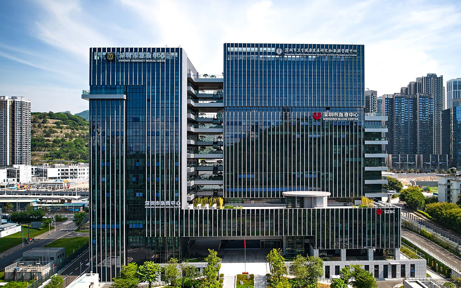 深圳市急救血液信息三中心公共卫生服务综合楼